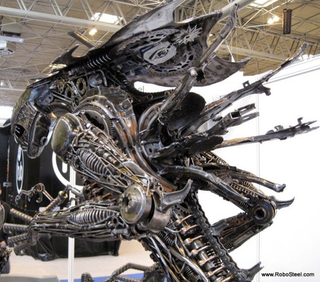 Illustration for article titled Recycled Alien Queen Is Deadly Yet Eco-Friendly